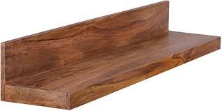 Sumukh Furniture Sheesham Wood Wall Shelf, 46 x 14 x 14 cm, Rectangular, Teak Finish, Single Floating Rack-picture-24