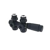 Meykoers Ventil-Armaturen Set Multiblock Ventilhahnblock mit Thermostat G1/2