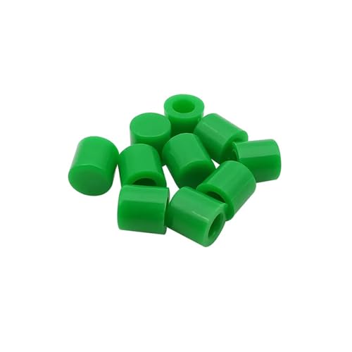 Cubiertas plásticas de repuesto para microinterruptores de 6x6mm en pack de 70 unidades verdes