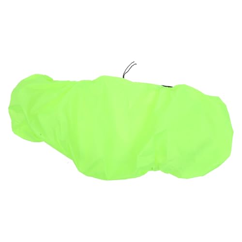 HOODANCOS 自行??包防雨罩 ?光グリーン 軽量防水コーティング耐摩耗 マウンテンバイク後部貨架用収納保護カバー