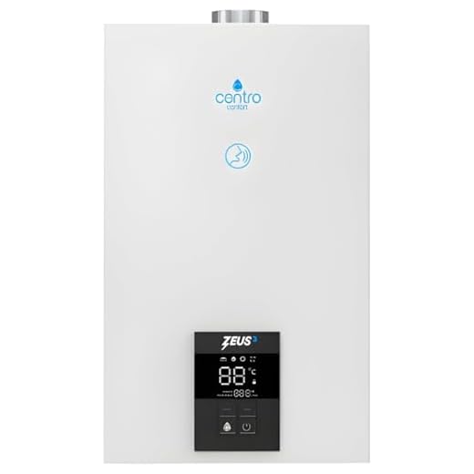Zeus 12L Calentador de Agua Butano/Natural Estanco a Gas LPG Instantáneo o Natural, Certificado CE, Sin Tanque para Interior (Gas Natural, 1, Unidad)