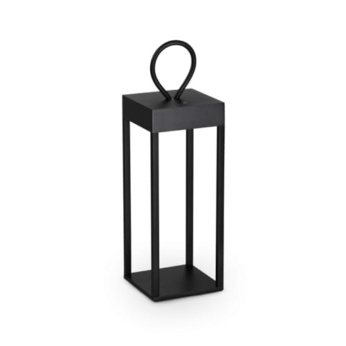 Lampe LED portable d'extérieur Ideal Lux ENYA noire : éclairez les zones sans prise de courant