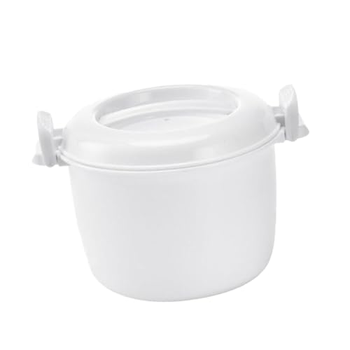 Tofficu 電子レンジ対応多機能炊飯器 保温ランチボックス 小型食品容器 食品用 製 米 野菜調理 電子レンジ 冷凍 食洗機対応 再利用可能