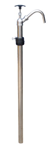 Vestil LDP-SS-316 Manual Drum and Pail Hand Pump, 316 Stainless Steel, 2" Bung Size #1