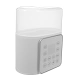 Grande capacité pour les familles : spécialement conçu comme chauffe-biberon double pour les voyages, notre chauffe-biberon est idéal pour les jumeaux ou les parents qui souhaitent préparer plusieurs biberons, facilitant ainsi l’alimentation continue. chauffe-biberon portable pour bébé