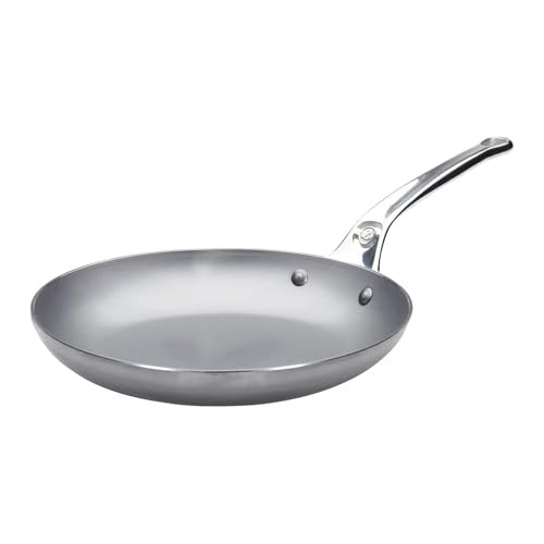 De Buyer Mineral B Pro Carbon Steel Omelette Pan