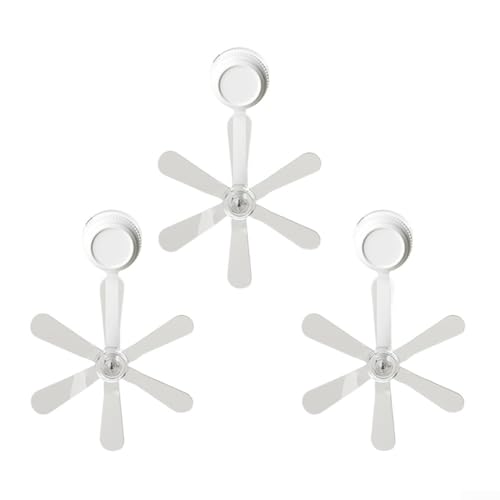 Zilimontt 3 ventiladores de guía de aire acondicionado ajustables con 6 para una distribución eficiente del aire y un funcionamiento silencioso, protección contra el viento antisoplado directo para el