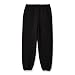 Hanes Big Boys' Eco Smart Fleece Pant, Black, Small