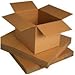 Corrugated 5 x 5 x 8 Shipping Box-Package of 2