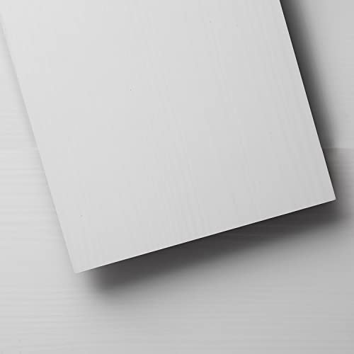 LUCiDA SURFACES Luxury Vinyl Flooring Tiles | Peel and Stick Floor Tile for DIY Installation | 12 Wood Look Planks | Blanc | BaseCore | 18 Sq. Feet