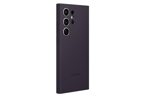 Image of Samsung Galaxy S24 Ultra 5G Silicone Case, Dark Violet