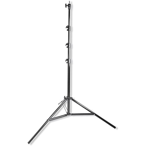 Pixapro Air Cushioned Light Stand with Spigot | Photography Lighting Video Studio Camera Light | Photoshoot Lighting Portable Filming Lights | Professional Photo Accessories (240cm, Single) Cover