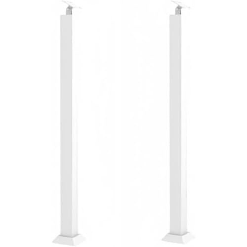 手すり てすり 手摺り 玄関 屋内屋外用ステップ用 DIY角度調整可能 簡単な取り付 介護 レンガ、木製の階段に適用されます。 (85,ホワイト)