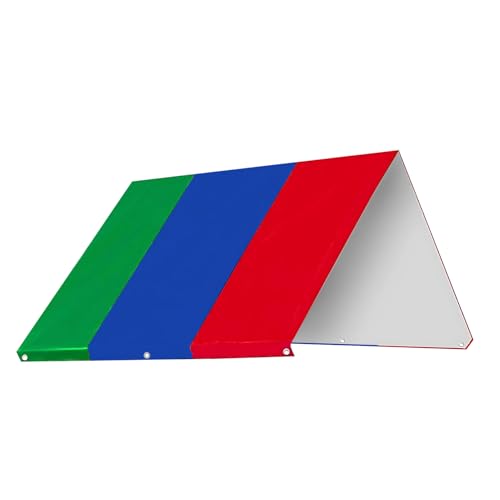 Tarp de reemplazo de reemplazo del Patio de Juegos, Lona de reemplazo de Swing | Cuerpo de Techo de Juegos Impermeable,Decoración de Juegos al Aire Libre, 132x226cm/51.97x88.98 Pulgadas Lata de Juego
