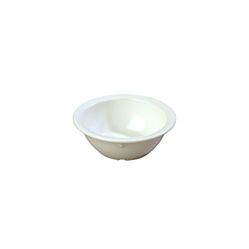 Carlisle Kingline Rimmed Nappie Bowl, White, 12.5 oz