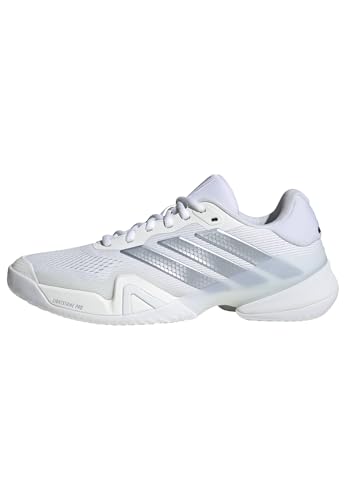 Image of adidas Mens Barricade 14 Tennis Sneakers Shoes - Black, Orange