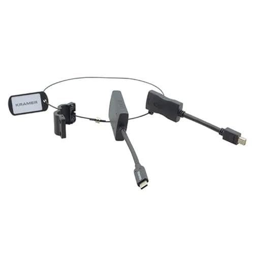 Kramer AD-Ring-4 Mini DisplayPort/USB Type-C to HDMI Adapter Ring