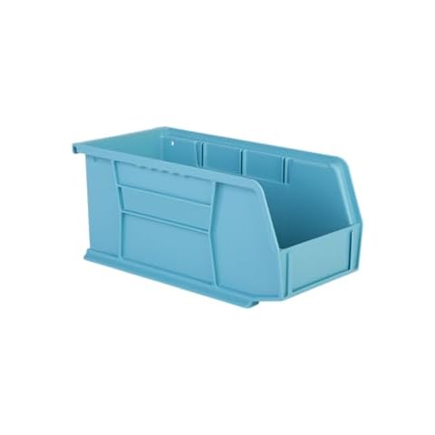 Hudson Exchange 11" x 5-1/2" x 5" Plastic Stackable Storage Bin and Hanging Container Cover