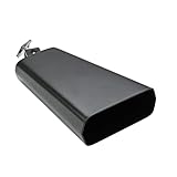 ERINGOGO Cowbell para Batería Ergonómica Instrumento de Percusión Resistente para Educación Musical Infantil y Conjunto de Batería