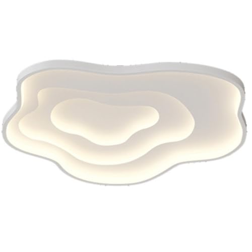 Plafonnier LED moderne noir mat de style minimaliste pour plafond bas