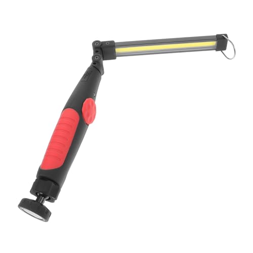 Hoement Linterna Plegable Portátil Linterna Portátil Luz De Trabajo Cob Recargable a Prueba De Salpicaduras Para Reparación De Automóviles Camping e Iluminación De Emergencia 1 Unidad