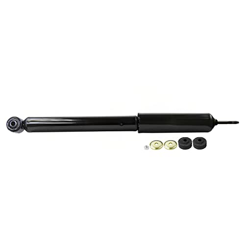 Image of Detroit Axle - Rear 2pc Shock Absorbers for 2012-2022 Nissan Versa, 2014-2019 Versa Note, 2 Shock Absorbers Assembly 2013 2015 2016 2017 2018 2020 2021 Replacement