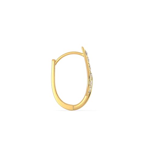 Malabar Gold & Diamonds 22k Yellow Gold Earrings for Women, Girls and Kids | 22 kt (916) BIS Hallmark Gold Earrings for Birthday, Anniversary & Festive Gift - Image 4