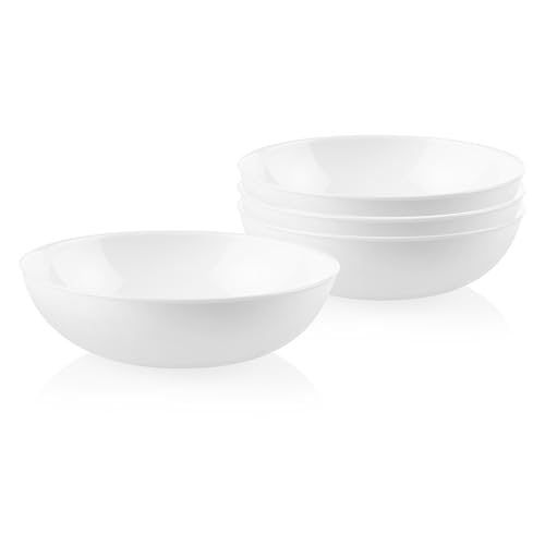 Corelle Juego de 4 cuencos de comida, servicio para 4, cuencos de...