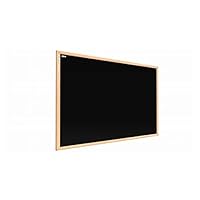 ALLboards Magnetic Chalkboard with Wooden Frame 80x50cm, Magnetic Chalkboard Chalk