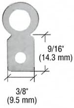 CRL Small Round Eyelet Flat Metal Type Hangers