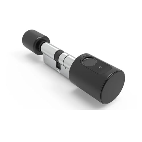 ���[���z�[���h�A�X�}�[�g���b�N�V�����_�[ Tuya �f�W�^�� IC �J�[�h�w��L�[���b�N�������߉\�ȃR�A�d�q���b�N ���z����(Black Tuya,45 and 45 to 55)