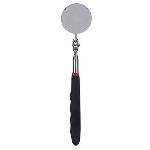 QXPDD Telescoping Inspection Mirror Flexible Round Mirror 360 Swivel Lightweight Durable Telescoping Pickup Tools