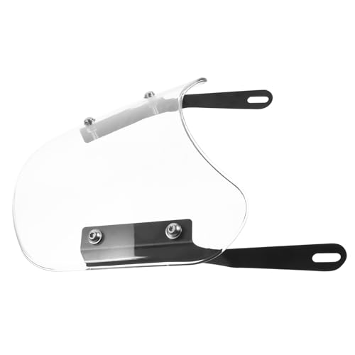 Cabilock Motorcycle Windscreen Cover Snowmobile Windscreen Easy Install Abs Material