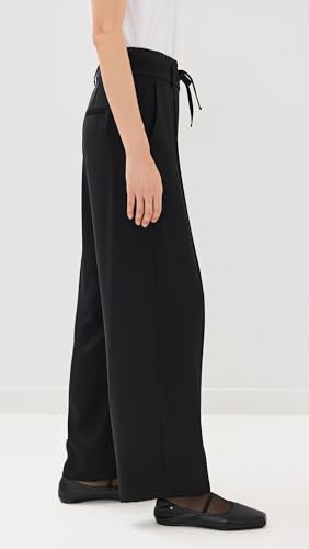 Vince Women's Mid Rise Double Waistband Drawstring Pants4