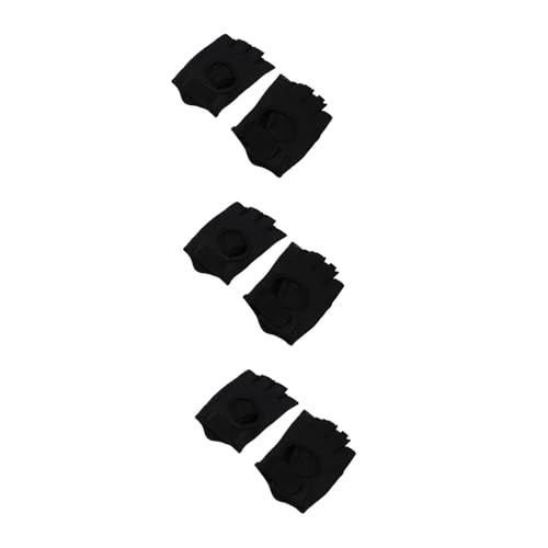 Gants de musculation anti-ampoules BESPORTBLE, protection demi-doigts pour haltérophilie