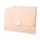 1. Grande capacité à 13 poches : cet organisateur de dossiers accordéon présente un design expansif mesurant environ 13 x 10,2 pouces (33 x 26 cm) avec 13 poches, capable de contenir plus de 450 feuilles de documents A4 ou au format lettre. Il offre une organisation optimale pour une utilisation à la maison et au bureau.
