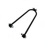 PETSOLA Telaio Sterzo Kart 168cc Metallico Supporto Colonna Sterzo Kart Metallo Resistente Ricambio Veicolo per Meccanici, Officina, Pista , Con Alette Di Montaggio