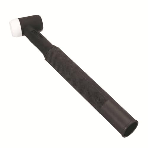 Getdoublerich Cabezal de soplete de soldadura TIG WP-17F, cuerpo refrigerado por aire de 150 amperios para máquina de soldar, pieza de repuesto de gas flexible