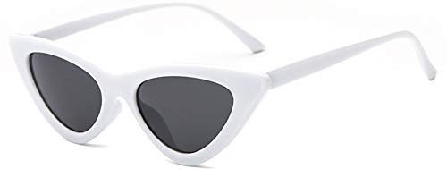 JFAN Lunettes de Soleil Vintage Œil De Chat Lunettes de Soleil Femmes Homme Clout Goggles...