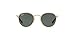 Ray-Ban Junior RJ9547S Metal Round Sunglasses, Arista/Dark Green, 44 mm