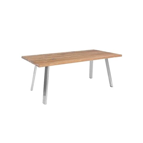 OUTLIV. Gartentisch Teakholz Edelstahl