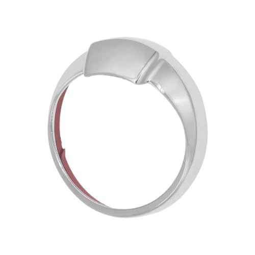 スピードメーター オートバイ用 4インチ スピードメーターカバー トリムリング ベゼルバイザー ハーレー スポーツスター XL ダイナ ファットボブ CVO リミテッドに適合 ドメーター