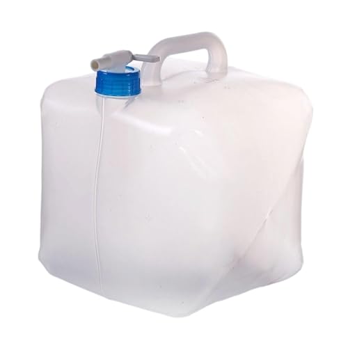 Harilla Contenedor de Agua, dispensador de Bebidas, bidón a Prueba de Fugas, Cubo, Tanque, Portador de Agua para Autos autónomos, barbacoas, Azul, 10l