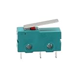 Résistance de contact : 50 m Lot de 5 ou 10 micro-interrupteurs de fin de course DC 5 A KW4-3Z-3 for imprimante 3D, 3 broches, N/ON/C, micro-interrupteur KW4, pièces d\'imprimante 3D directement d\'usine(5pcs)
