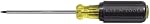 Klein Tools 661 Tournevis, #1 Astuce de traitement carré avec 4-Inch Châssis rond
