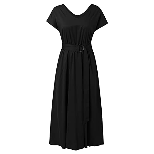 Robe d'été légère col V ajustable pour valoriser la taille - 3