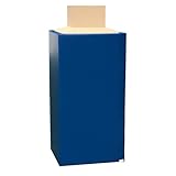 We Pad It Safety Pole Pad – Square Pole Padding Basketball Pole Pads, 1” Thick Closed Cell Foam for Impact Safety, Weatherproof Goal Padding Pole, UV-Resistant Vinyl Cover, Hook/Loop, 6 FT Tall