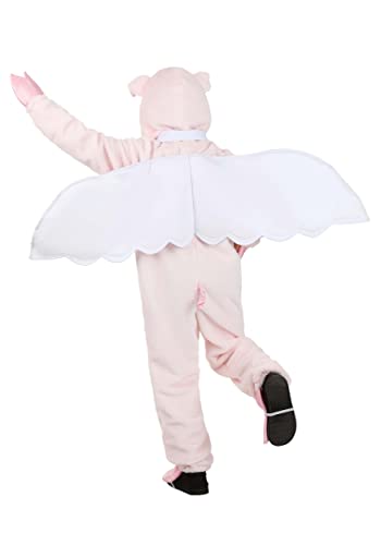 Disfraz de cerdito volador para niños miniatura 2