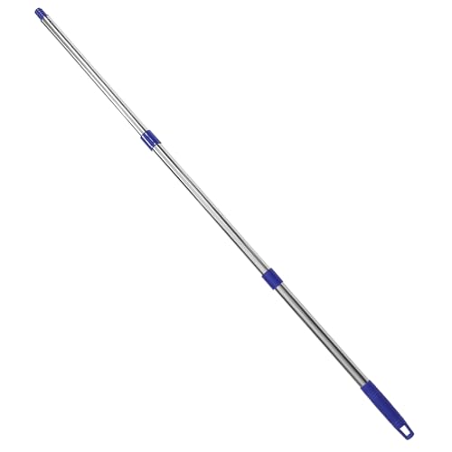 NOLITOY 1Set Section Mop Pole Replacement Durable Stainless Steel and Household Mop Handle Broom Rod for Easy Floor Cleaning Accessory