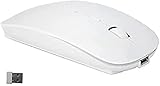 zhonghua Souris sans Fil, Ordinateur Portable Rechargeable Souris Ordinateur Portable 2.4G...